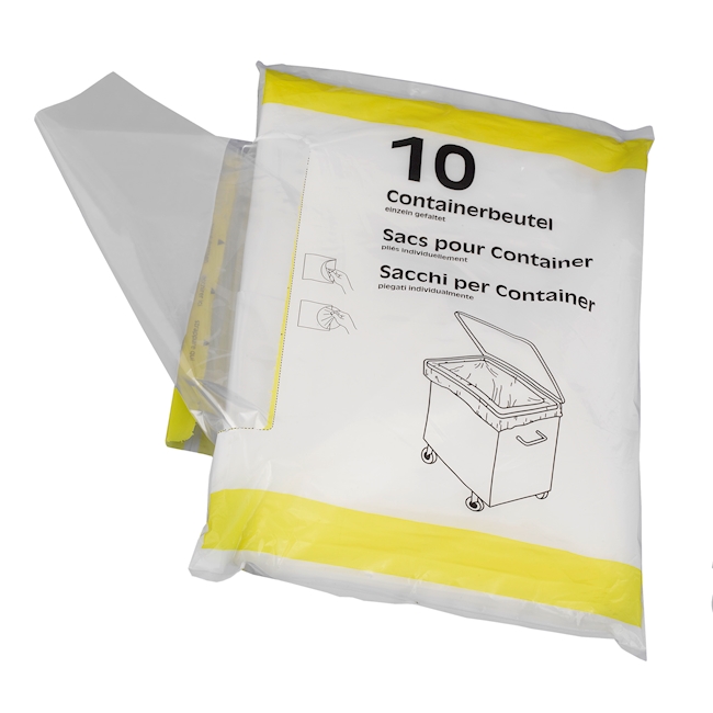 Container bags PE-LD 800 lt transp.